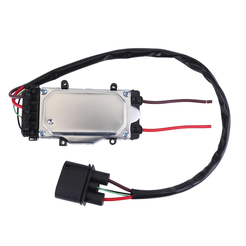 2Pcs Fan Control Modules Compatible for A6 4F C6 2.7 3.0 4.2 TDI Quattro Front