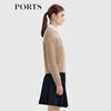PORTS Women's Autumn Knitted Round Neck Pullover