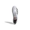 Adidas Predator Round Toe Lace-Up AG (Rubber Short Studs) Non-Slip Durable Soccer Shoes Men Soccer Shoes White Gray GZ2806