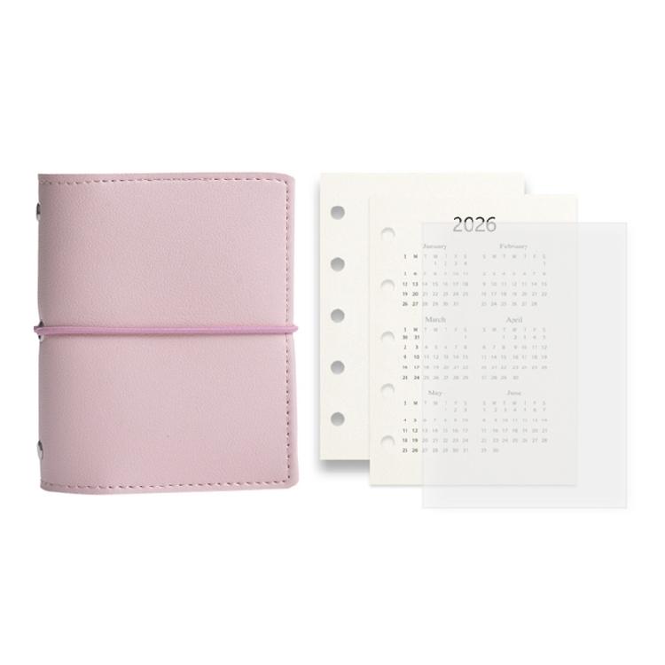 Refillable 5 Rings Binder Notebook with Refill Paper 5 Holes Leather Binder Covers Leather Binder Journal for Travel