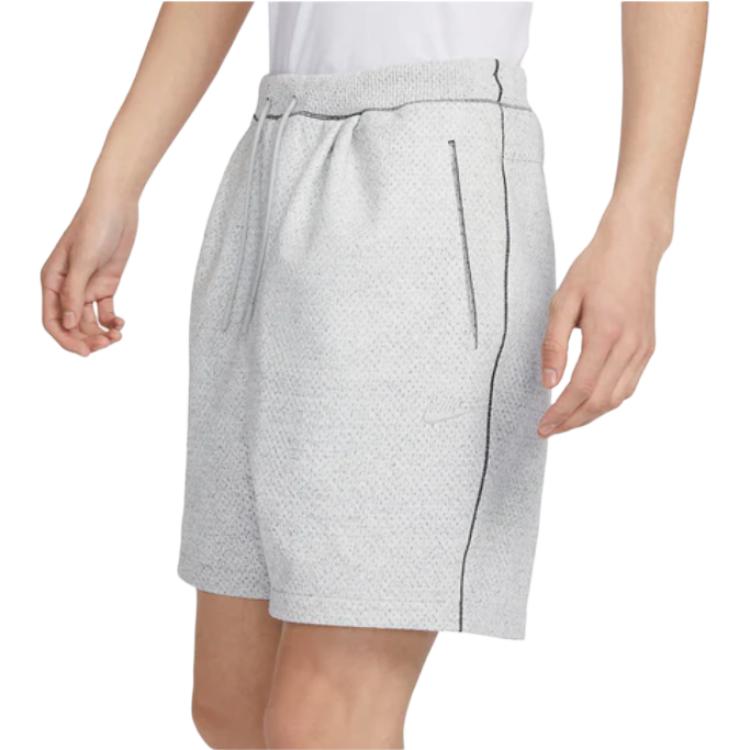 Nike Pantaloncini Casual Minimalisti con Coulisse e Lacci Uomo Fondo Bianco DX0202-084
