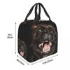 Staffordshire Bull Terrier Insulated Lunch Bag for Kids School Cooler Thermal Food Box Tote Leakproof Lunch Boxes Container