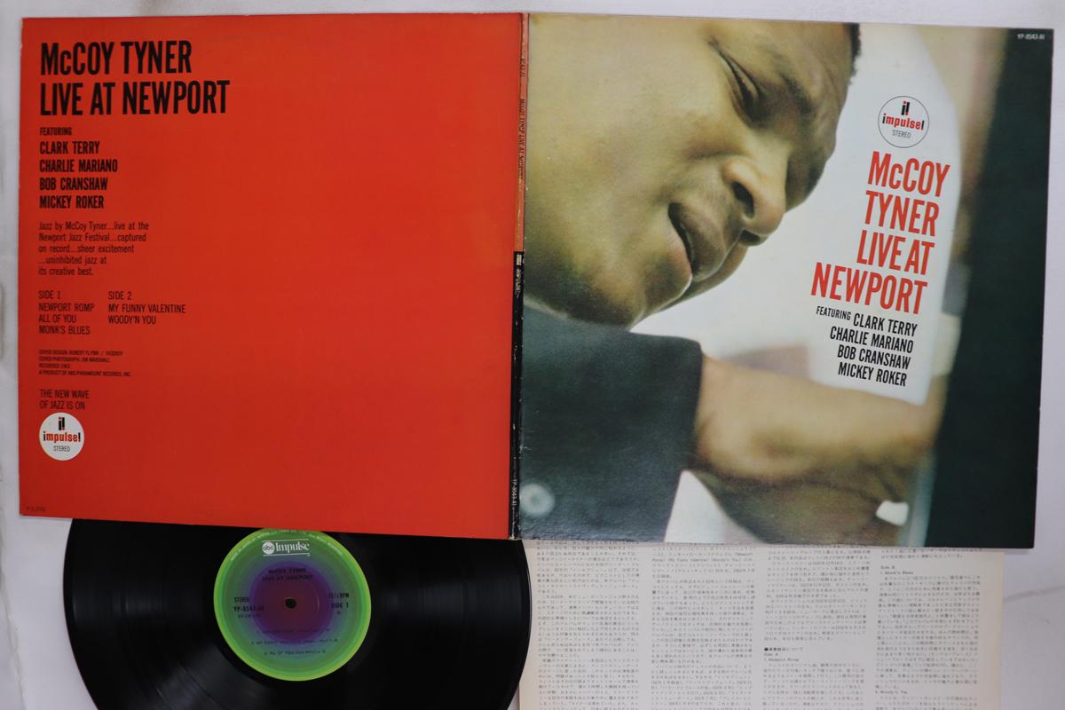

LP Record MCCOY TYNER Live At Newport YP8543AI IMPULSE 1976 Japan Jazz Used