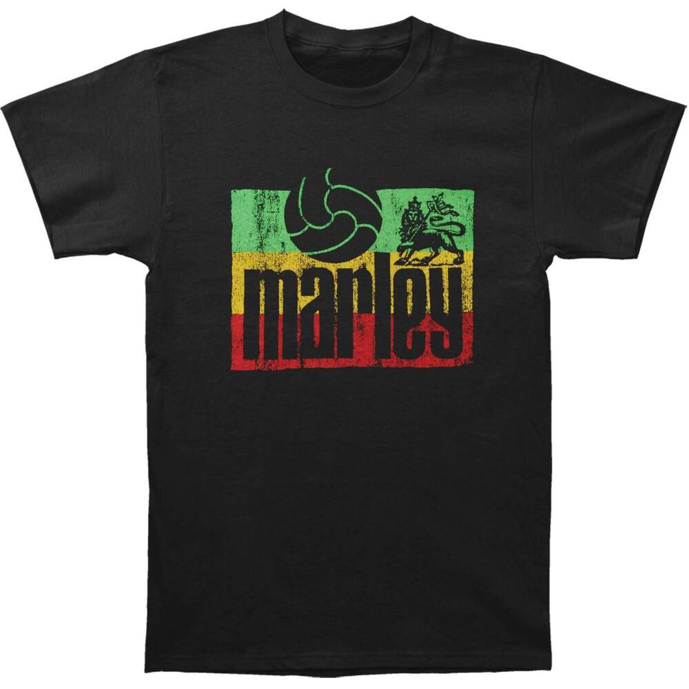 

Черная футболка унисекс Bob Marley Rasta Futball
