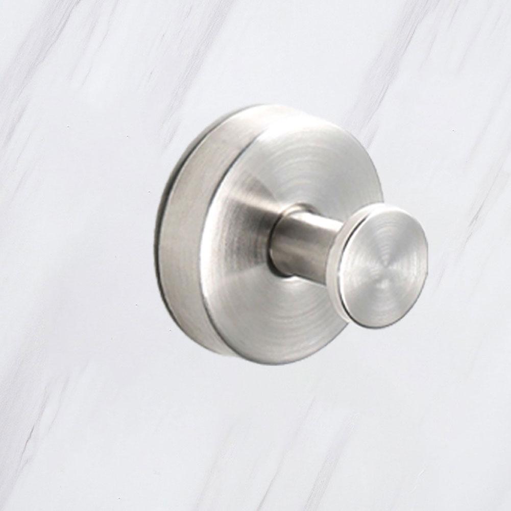 2pcs Stainless Steel Clothes Hooks,Wall Mounted Towel Hook for Bathroom Shower Room,Home Multi-Purpose Sturdy Hanging Coat Hook