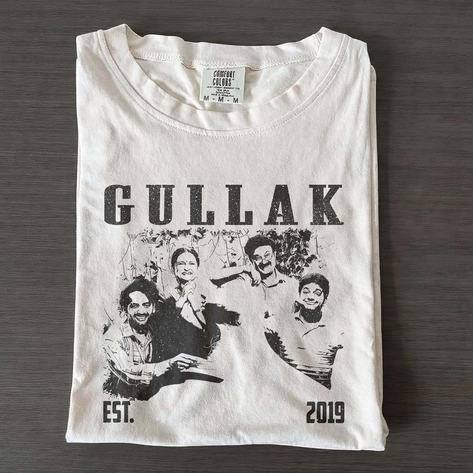 Gullak TV Show Graphic Unisex Shirt, Comfort Colors Vintage Tee XL