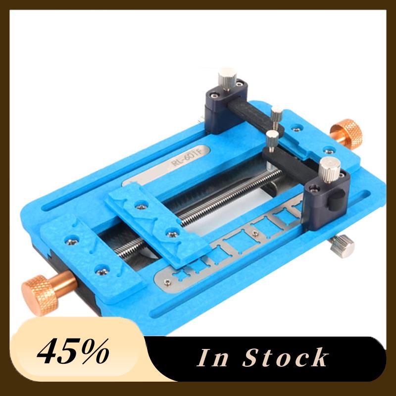 1 PCS RL-601F Multipurpose Mobile Phone Motherboard Repair Fixture Multi-Function Positioning Dual Clamps