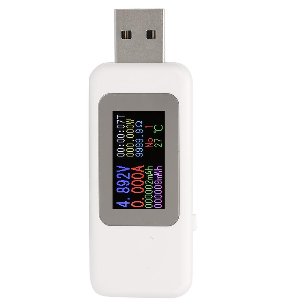 LCD-Anzeige USB-Tester Ladegerätdetektor Digitales Voltmeter Amperemeter Spannungsmessgerät DC4 30V