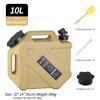 10L Water Storage Container Leak-Proof Water Dispenser Carrier Large Capacity Water Storage Tank for Vehicle Car Camping