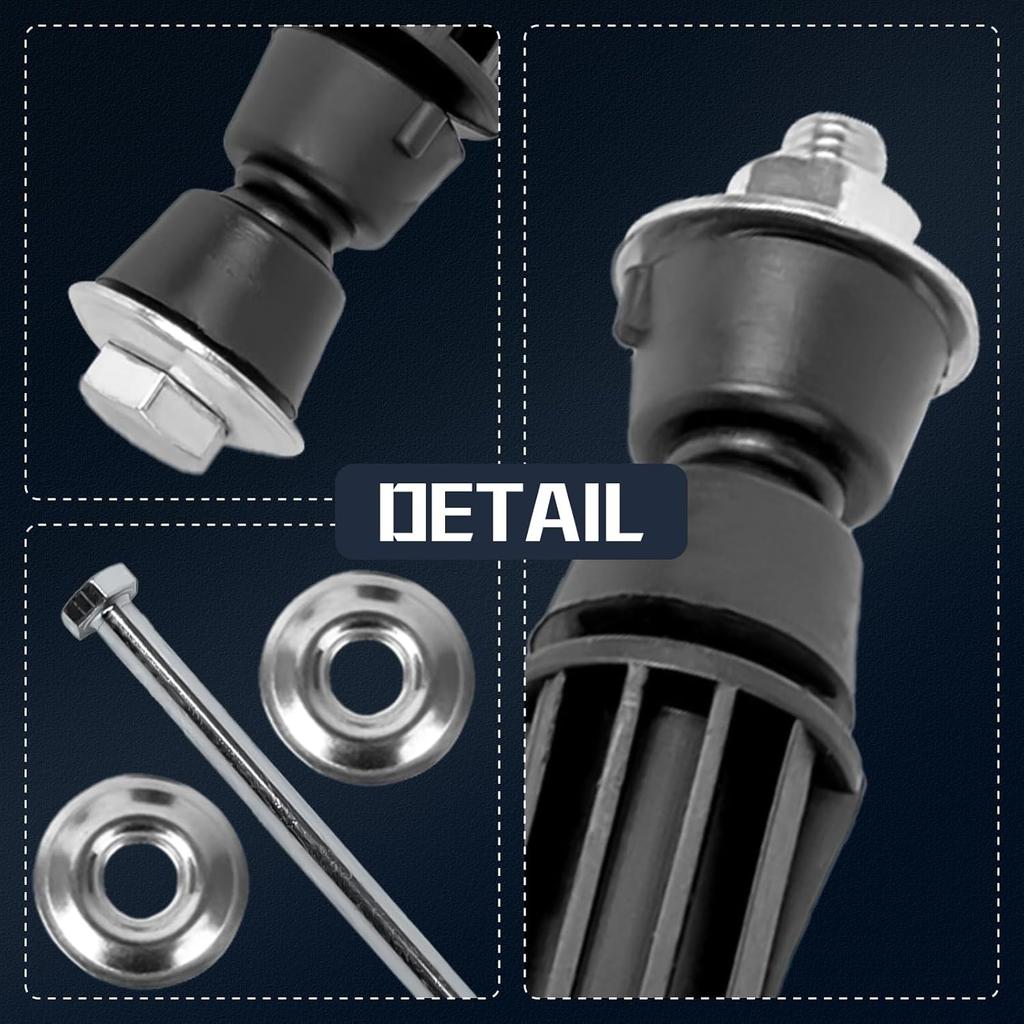 K700432 Sway Bar Link Front Stabilizer Links Compatible With 2007-2016 Chevy Tahoe/Avalanche/Silverado 1500/Suburban/Suburban 1500/GMC Sierra