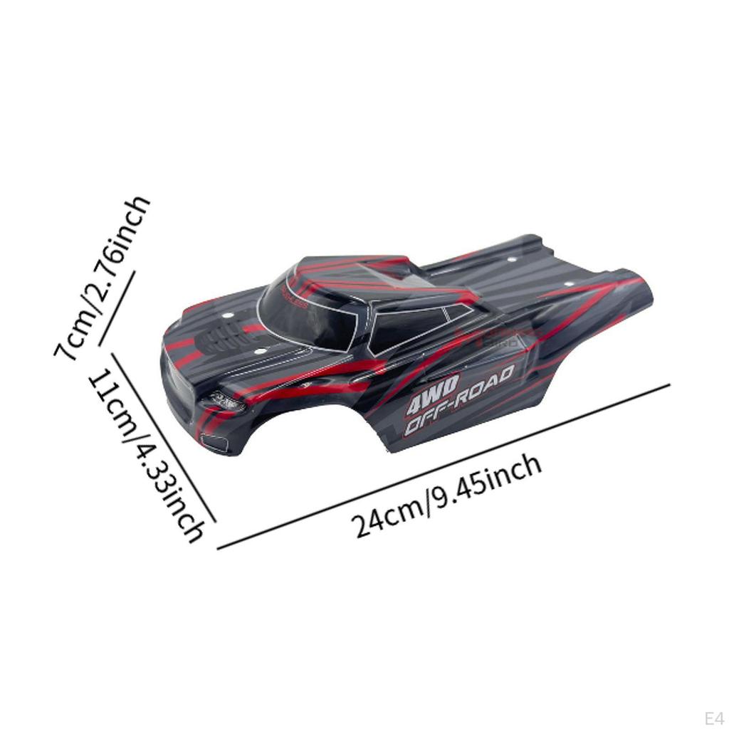 1/16 Scale RC Car Shell Accessories,Sturdy Easy To Install Replace Truck Body Accessory