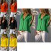 Timeless Solid Color Womens Long Sleeve Office Blouse Dress Shirt