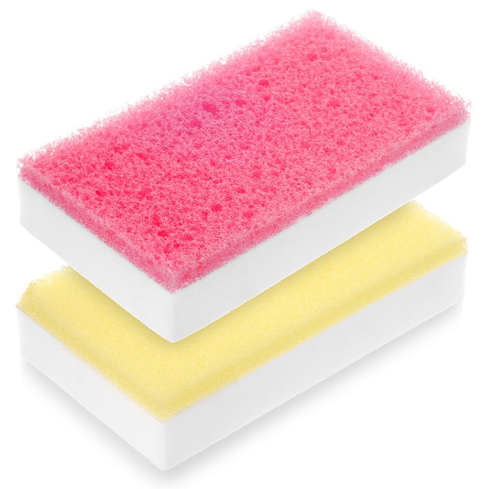 2X Gąbka Magiczna Nano Kuchenna Zmywak Do Czyszczenia Naczyń Powierzchni