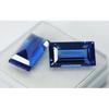 Emerald Shape 18 Carat NATURAL Blue Sapphire CERTIFIED Loose Gemstone Pair A-1652