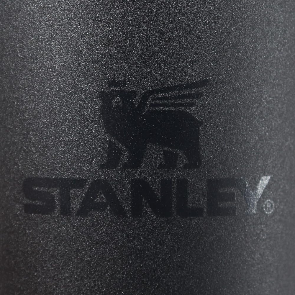 Stanley Camping Size Cup/Mug, Pint, 0.35L, Black, 2.0, 10-13022-036 (Black/FF)