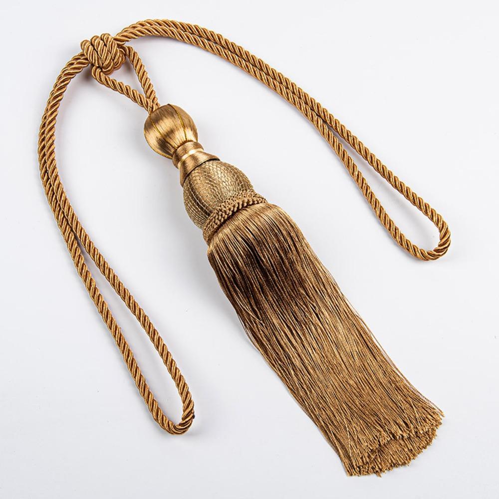 Punch-free Curtain Tiebacks No Installation Curtain Holder Curtain Tassels Tieback For Home Decor