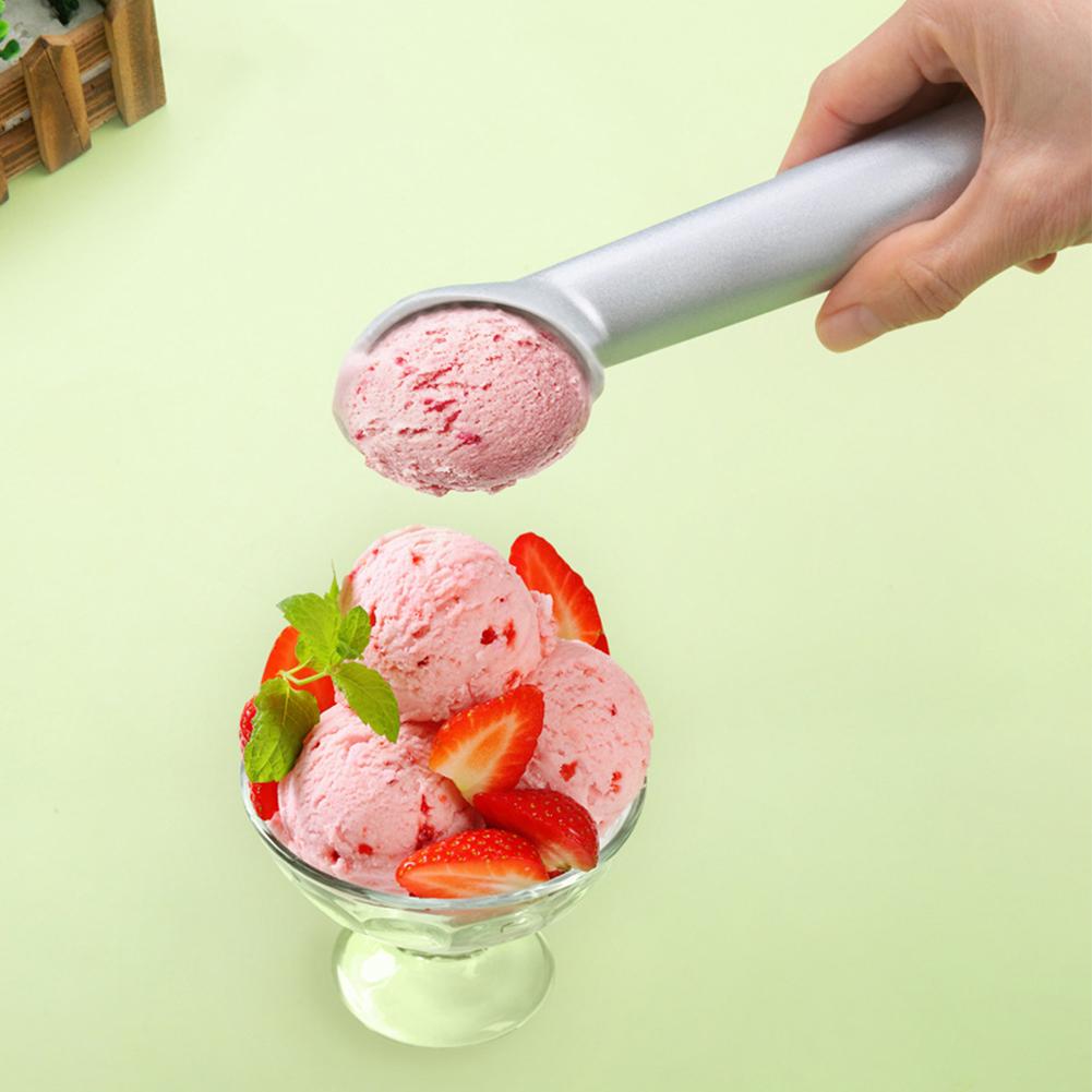 Ice Cream Scooper Aluminum Alloy Ice Cream Ball Maker Multifunctional Fruit Scoop Ice Cream Machine Kitchen Gadgets Accessories