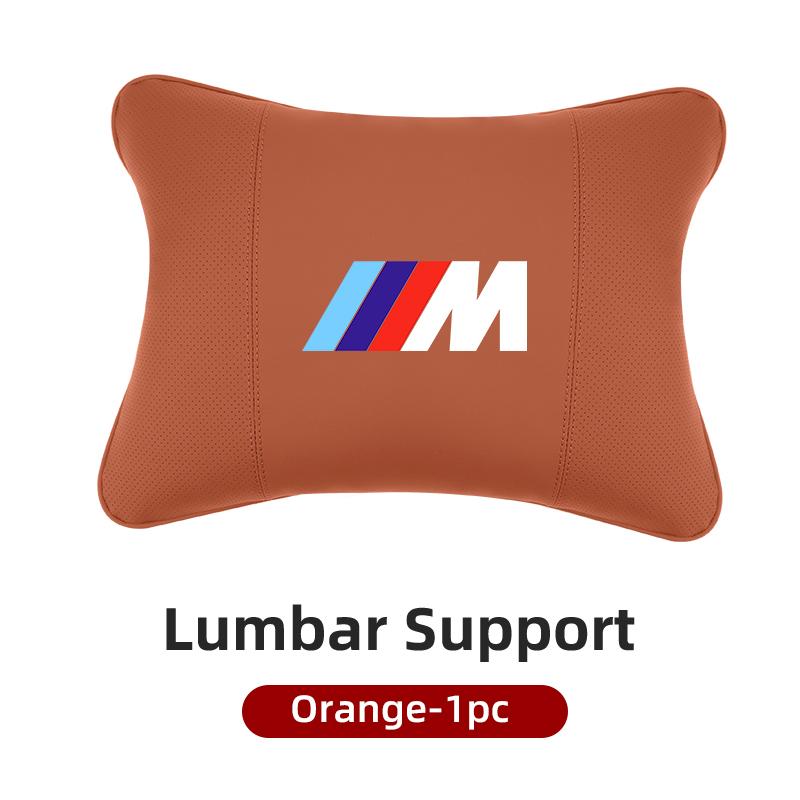 2025 Hot Car Seat Lumbar Neck Pillow Headrest Cushion Waist Interior For BMW X1 X2 X3 X4 X5 X6 X7 G20 G30 6GT E46 E90 E60 F10 E3