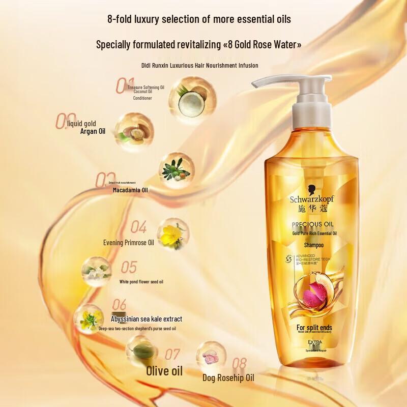 Schwarzkopf Gold Shine Nourishing Oil Shampoo