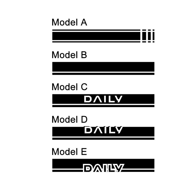 Van Hood Stickers For Iveco Daily 4X4 Naveco Panel Van Car Graphics Stripes Decor Decal Camper Vinyl Auto Bonnet Accessories