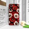 Retro Poppy Flower Bloom Hot Red Printed Phone Case for Huawei Nova 13 12 11 Pro 10 SE Mate 40 60 Pro+ P60 P40 Floral Soft Cover