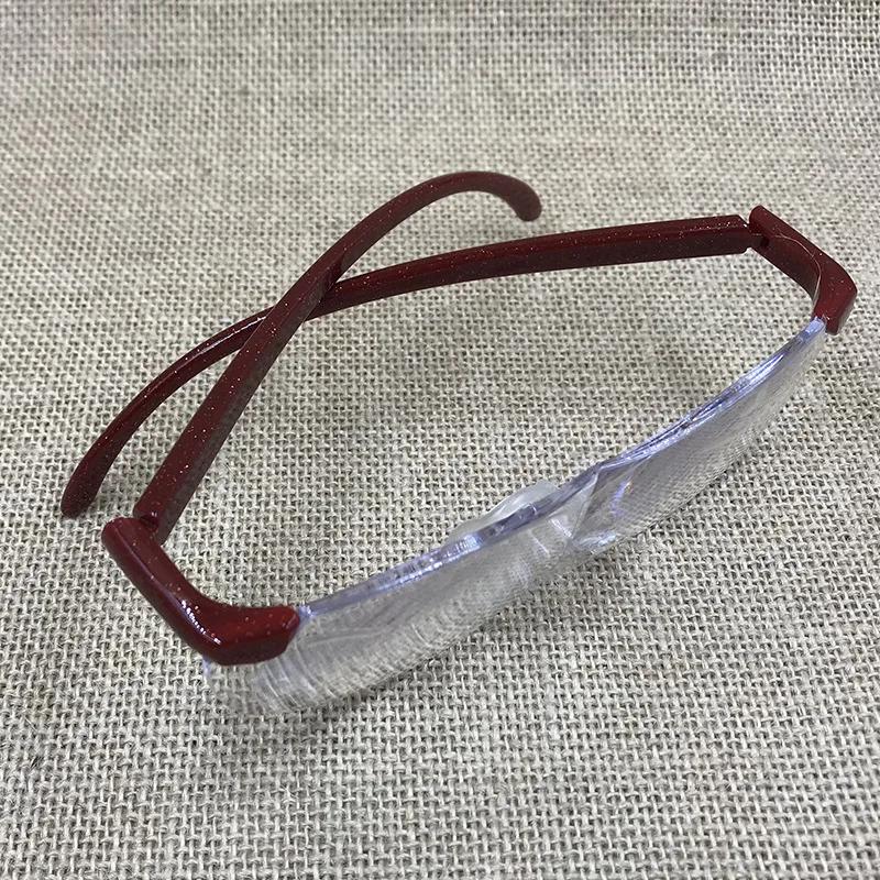 

1.6X Glasses Type Magnifying Glass Reading Reading Newspaper Adjustable Front Connect Reading Glasses Portable Magnifier 1.6X