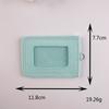 Fashion Canvas ID Badge Card Holder Card Storage Solid Color Card Holder Case Multi-Functional Credit Card Holder Work ID