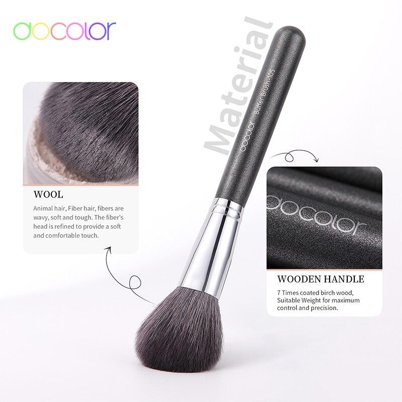 Docolor 25PCS Makeup Brushes Set Foundation Powder Eyeliner Bronzer Brush Pincel Maquiagem Professional Cosmetic Tool