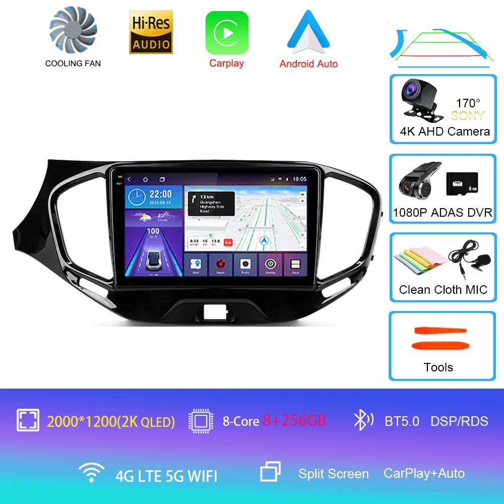 Android 14 Car Radio For LADA Vesta Cross Sport 2015-2022 Multimedia Video Player Navigation Stereo