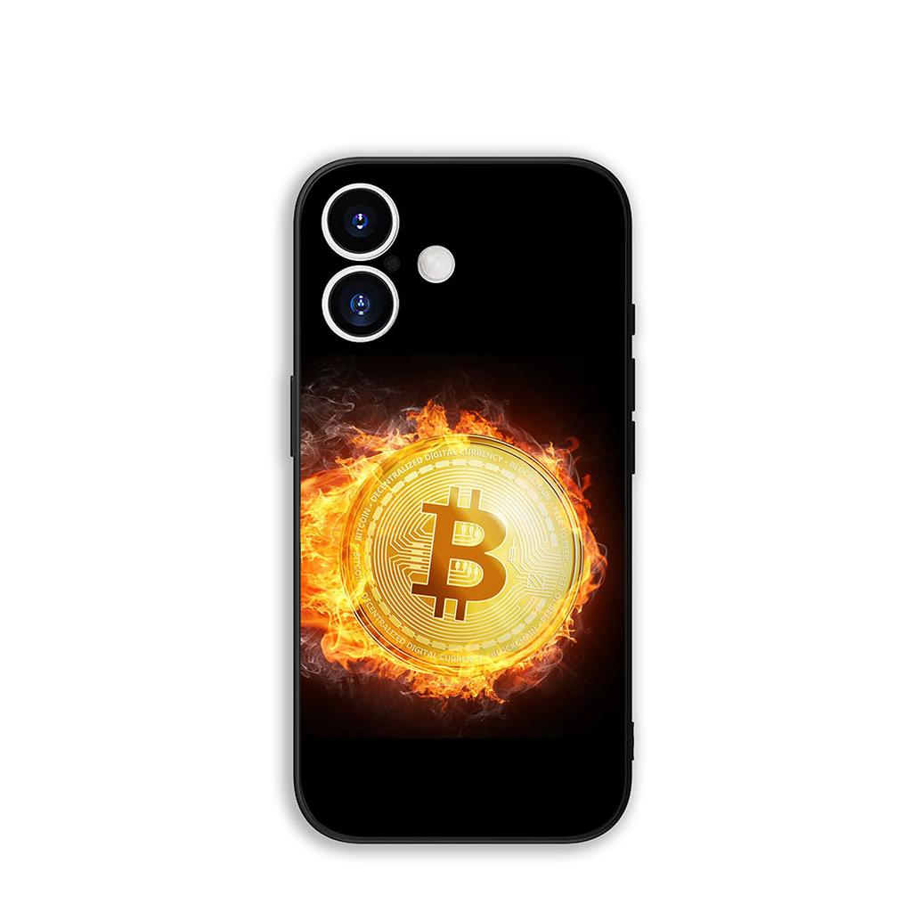 Phone Cover Bitcoin BTC Casing for Xiaomi Poco F7 F6 F8 Ultra F5 X7 X6 X5 X3 NFC M7 M6 Pro C85 C75 C65 C71 C61 Case