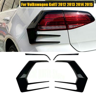 Pro Volkswagen VW Golf 7 R400 2012 2013 2014 2015 Zadní nárazník Boční kryt větracího otvoru Nálepka Lesklé černé auto