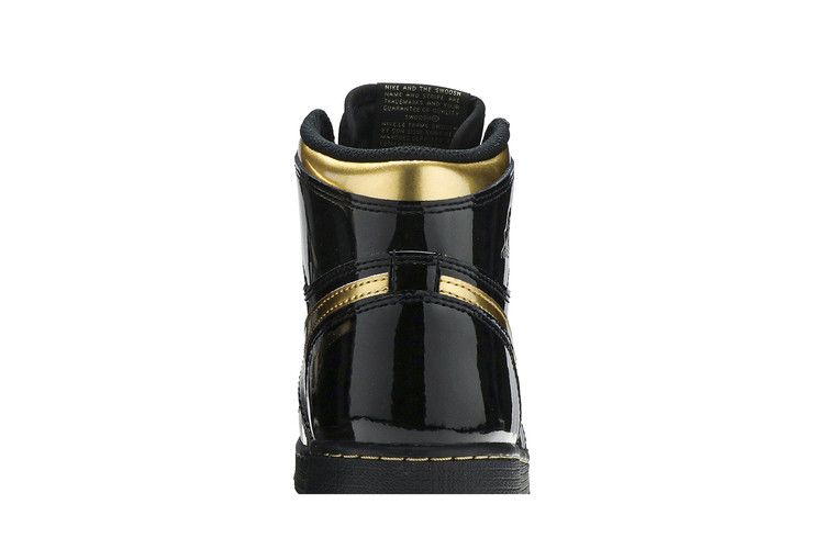 Kids' Sneakers Jordan 1 Retro High Black Metallic Gold (2020) (GS) Black/Black-Metallic Gold