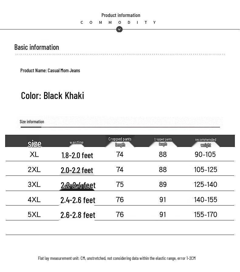 Tucano Women's Summer High-Waisted Plus Size Straight Leg Casual Trousers