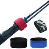 5Pcs Adjustable Tackle Holder Hook Loop Tie Slings Fishing Rod Tie Holder Straps Fishing Rod Pole Carry Straps Outdoor