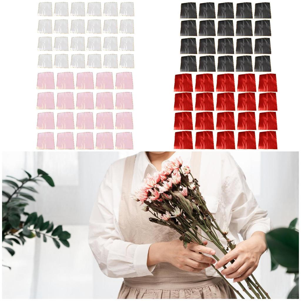 20 Pieces Flower Wrapping Paper Bouquet Packaging Decor Supplies DIY Craft Gift Wrap for