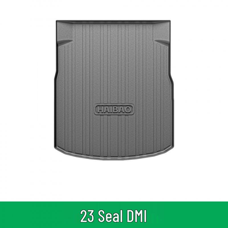 2023-2024 BYD Seal DM-i Waterproof Trunk Mat TPE High-Edge Tail Box Mat