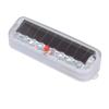 2pcs Car Strobe Light Wiring-free Solar Alarm Lights Led Warning Security System Flash Lamp