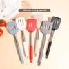 Food Grade Silicone Spatula Heat Resistant Non-Stick Anti-Scratch Kitchen Cooking Utensil for Frying Fish Eggs Multi-Purpose