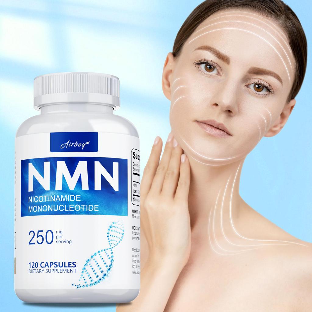 Nicotinamid-Kapseln 250mg - Anti-Aging, Energie, Konzentrations-Booster