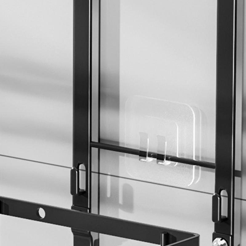 Multifunctional Wall Rack Heavy Type Shower Organizers for Bathroom and Kitchen Adhesive Installation Space Saving