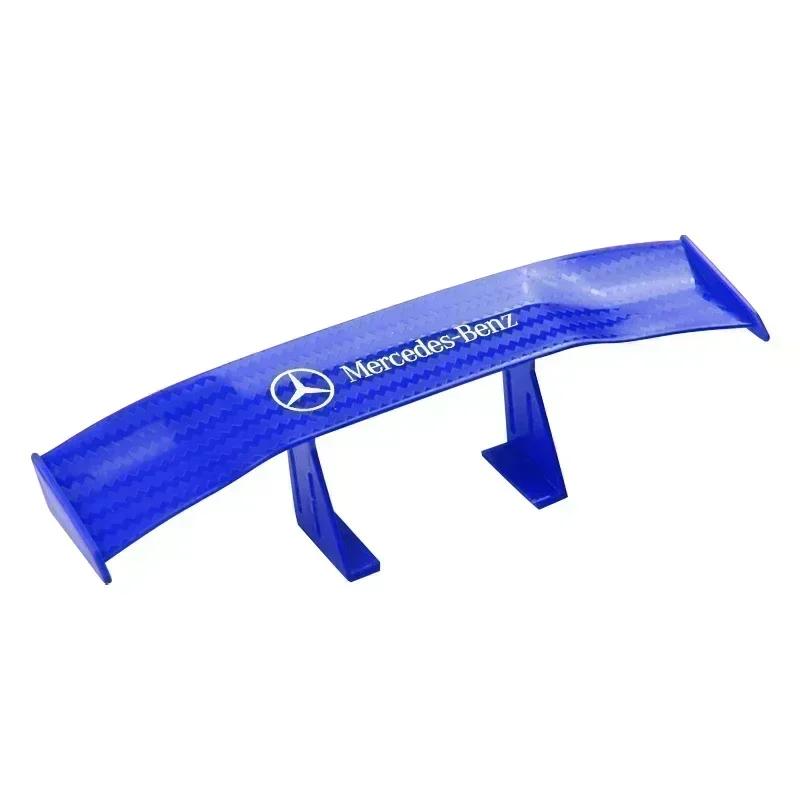 RAT2 Carbon Look Car Rear Spoiler Mini Wings Decoration Auto Accessories For Mercedes Benz W166 W212 W213 W246 W176 W205 C180 W167