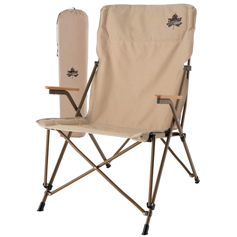 

LOGOS Tradcanvas dining master chair 73173126 outdoor folding camp chair Load capacity 150kg