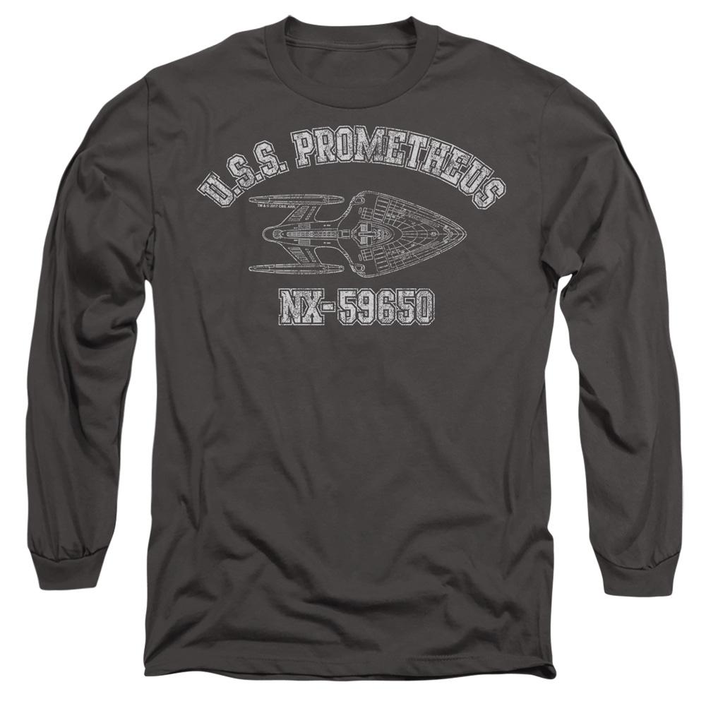 Star Trek Unisex Adult Prometheus Athletic T-Shirt