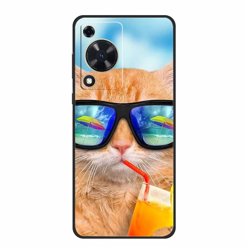 For Huawei Nova Y72s Case Y 72 S Coque Black Silicone TPU Soft Back Cover For Huawei Nova Y72 Y63 Phone Case Y 63 72 Funda Shell