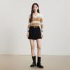 Gejin Women's Striped Polo Knit Sweater
