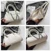 Lässige Schultertasche Kleine Tasche Damentasche 2024 Neue einfache Textur Umhängetasche Mode Handtasche Kleine quadratische Tasche