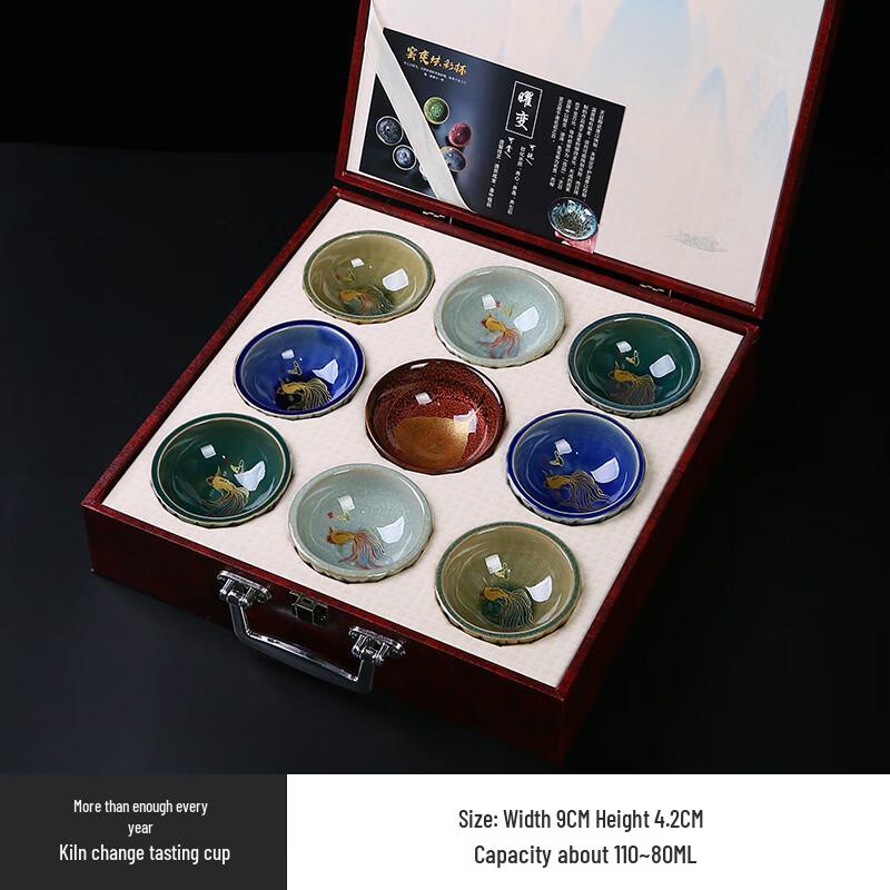Shangqi Kiln Glazed Jianzhan Ceramic Teacup
