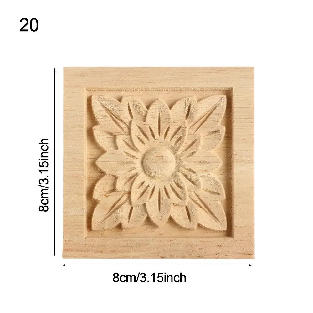 Solid Accessories European Style Vintage Wood Carved Home Decor Furniture Foot Legs Cabinet Seat Feets