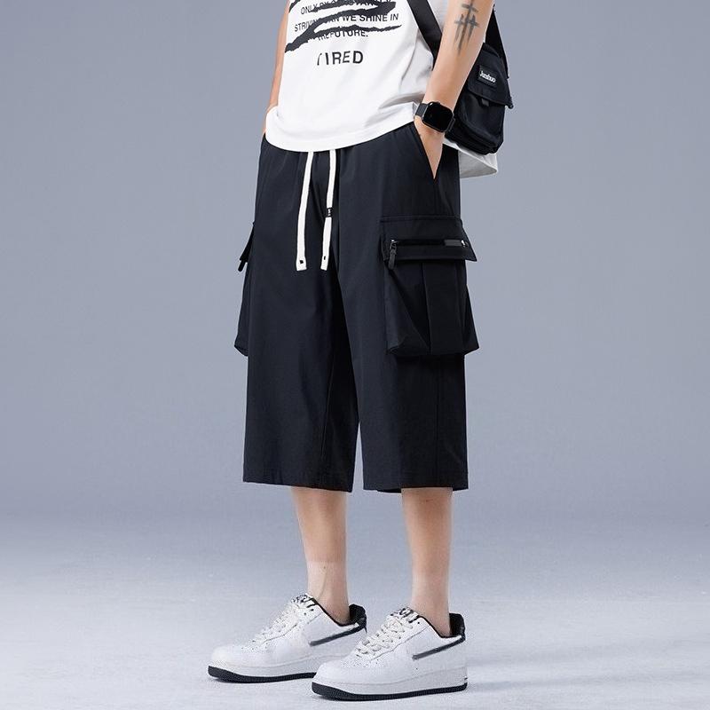 Summer Thin Style Loose Casual Sports Cropped Pants Summer Man Shorts Cargo Short-fitting Men Shorts Free Shipping Cargo-shorts
