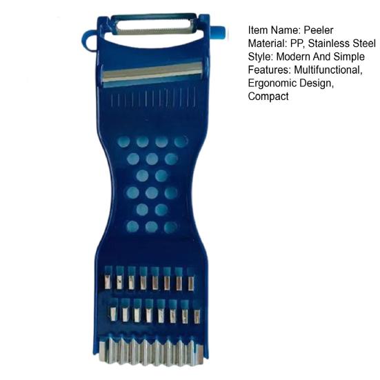 6-In-1 Vegetable Peeler for Easy Cutting Peeling Sharp Kitchen Peeler